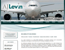 Tablet Screenshot of ajlevin.com